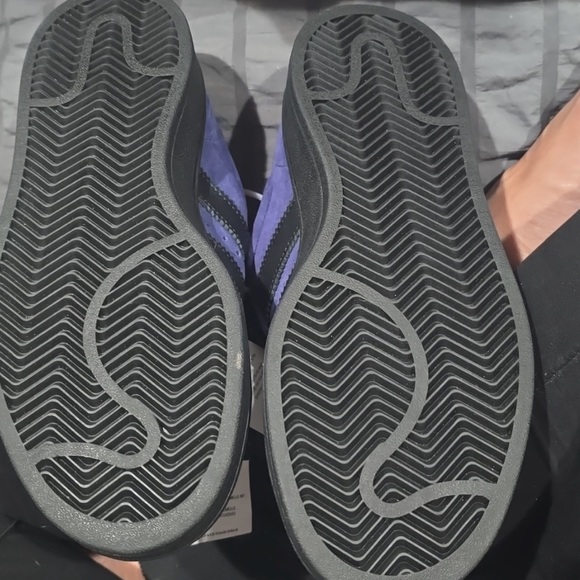 Women’s Adidas Royal Blue and Black Sneakers - Picture 4 of 7